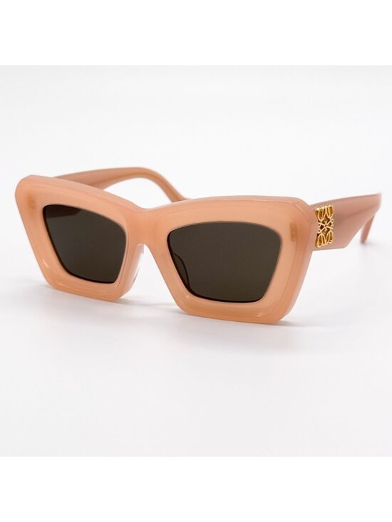 NEW LOEWE SUNGLASSES LW40145F 72E ORANGE WOMEN EYEWEAR